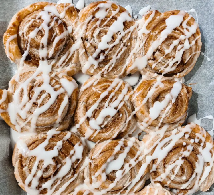 Blätterteigschnecken Rezept einfach Zimtschnecken mal anders