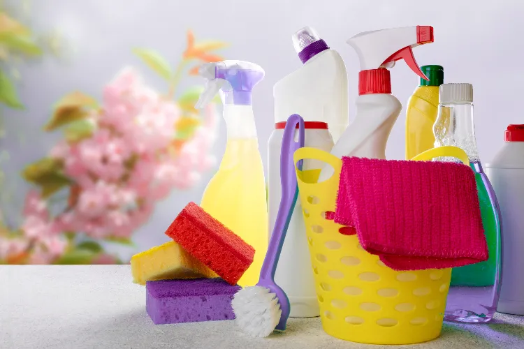 Brausekopf Dusche entkalken Backpulver Duschglas reinigen Hausmittel