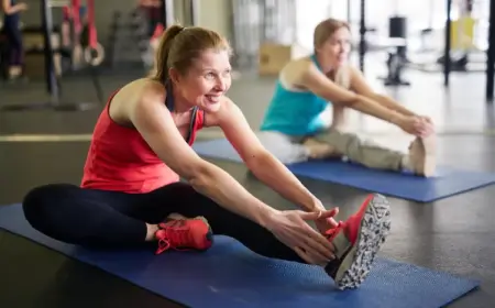 Dehnübungen Ganzkörper Fitness-Adventskalender mit Übungen Ideen