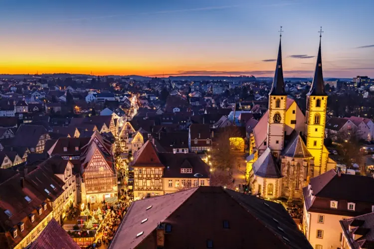 Die schönsten Weihnachtsmärkte in Deutschland 2022 - Bad Wimpfen für einen ruhigen Ausflug