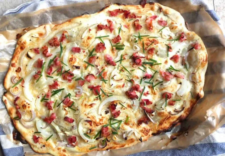 It looks like a pizza, it cooks like a pizza, but don't be confused with a pizza