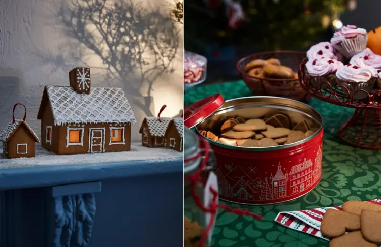 Ikea zu Weihnachten 2022 - Süßigkeiten, Lebkuchenhäuser und Getränke aus Vintersaga