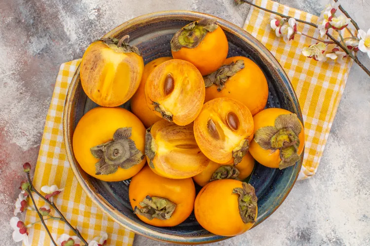 Persimmon recipe pudding persimmon is healthy nutrition facts