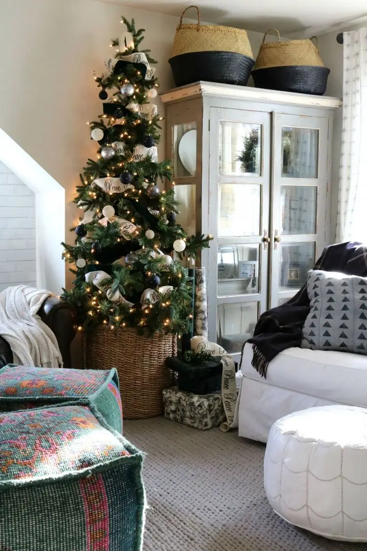 Kleiner Tannenbaum für Weihnachten - Deko-Ideen