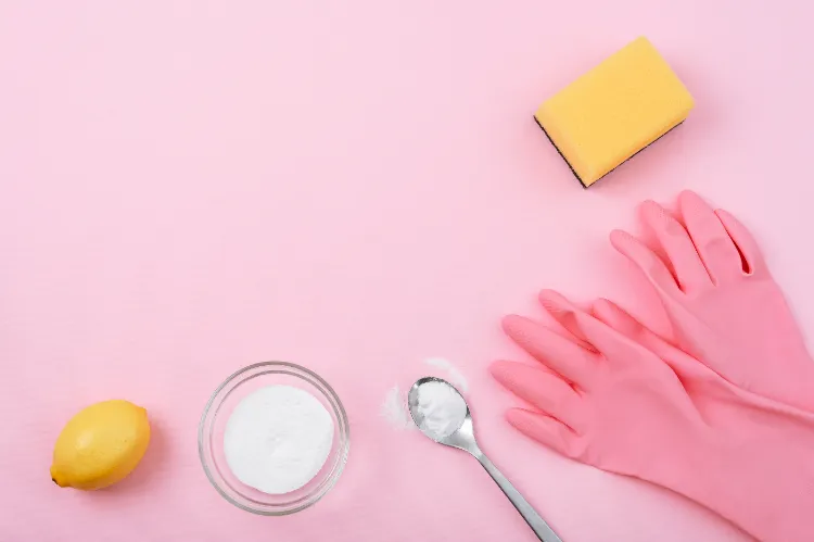 Mischbatterie Dusche entkalken Zitronensäure Duschkabine reinigen Hausmittel