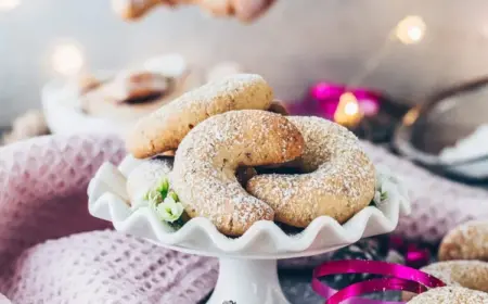 Vanillekipferl ohne Mandeln