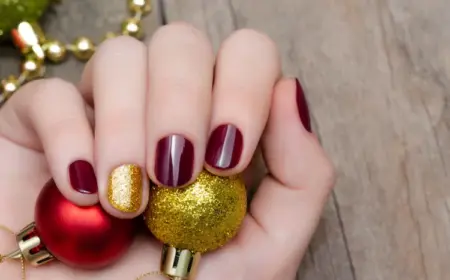 Winternägel Trends 2022 Welcher Nagelllack passt zum Goldschmuck