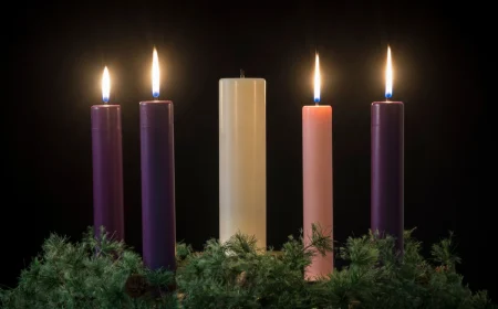 adventskranz mit stabkerzen selber basteln