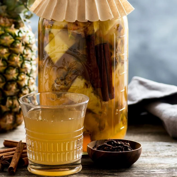 ananas mit zimt kombinieren und gesunde getränke zum abnehmen selber machen vor der arbeit zu hause
