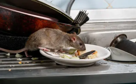 auf der suche nach nahrung im küchenbereich können nagetiere wie mäuse und ratten krankheiten ausbreiten