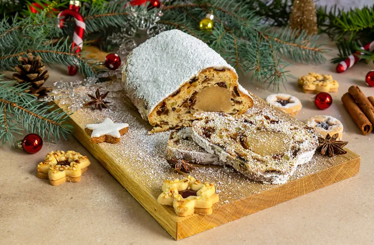 der beste Quarkstollen Rezept was ist typisch deutsches Weihnachtsessen