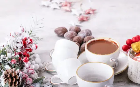 heiße Cocktails Weihnachten Rotwein-Kakao Rezept