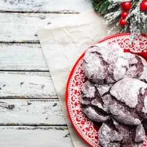 kalorienarme Crincle Cookies Weight Watchers Plätzchen Rezepte