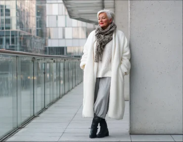 Weiß im Winter tragen Tipps