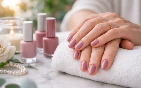 Welche Nagellackfarbe ab 60 im Alltag tragen