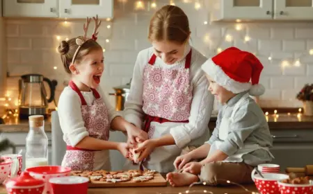 Backen mit Kindern an Weihnachten - Probieren Sie diese farbenfrohen und lustigen Bäckereien für die Feiertage