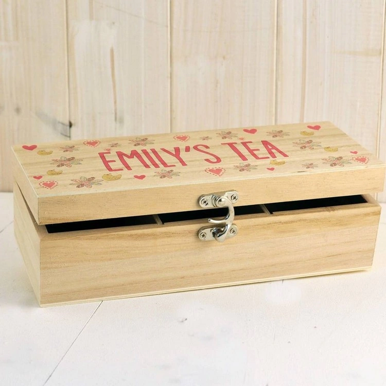 Eine personalisierte Tee-Box wird den Liebhabern des warmen Getränks viele kleine Freuden bereiten