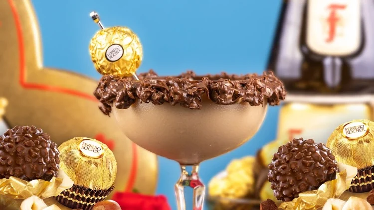 Ferrero Roche Likör selber machen zum Verschenken
