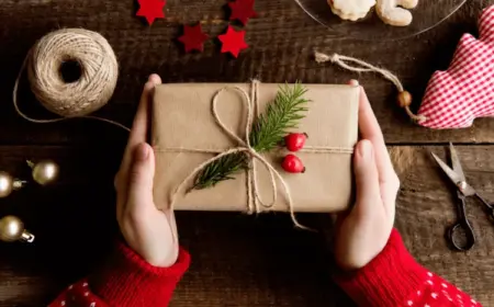 Geschenke einpacken ohne Tesa in 7 schnellen Schritten - So einfach schaffen Sie es