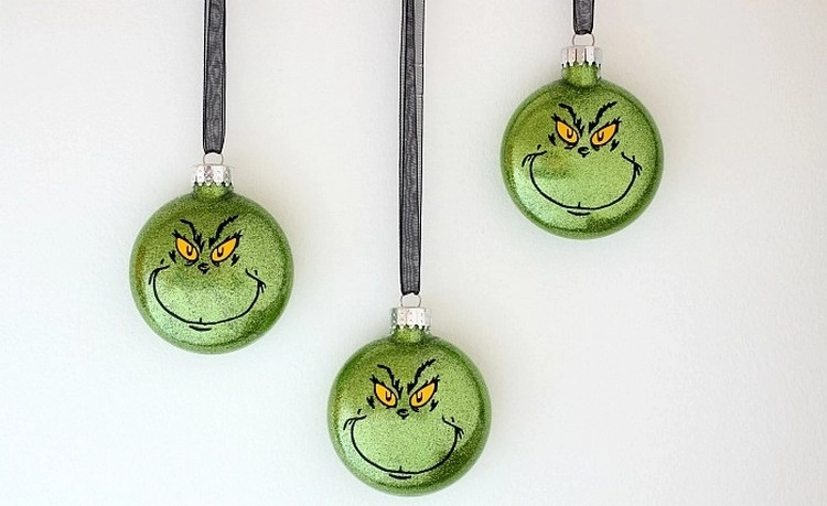Grinch Baumschmuck - Diese DIY-Ideen sind perfekt für Weihnachten