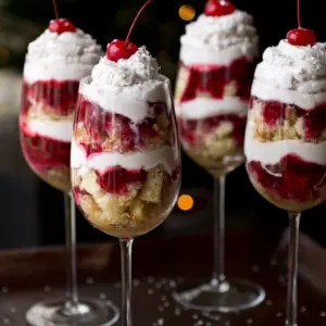 Ideen für besonderen Nachtisch zu Silvester im Glas - köstliche Parfaits