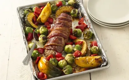 Schweinefilet im Speckmantel - leckere Rezepte zum Weihnachtsmenü und Gemüsebeilagen zum Fleischgericht