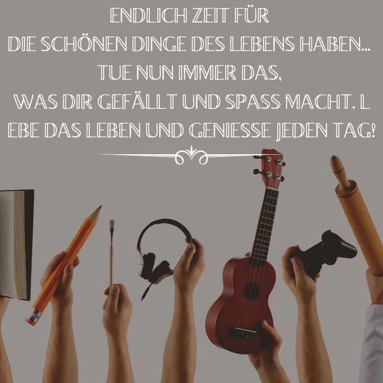 Sprüche zum Ruhestand an Kollegin schicken