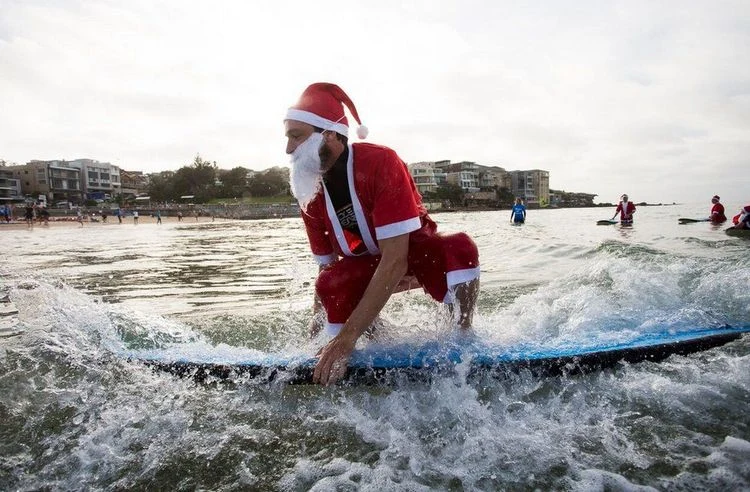 Weihnachten in anderen Ländern - Surfen in Australien