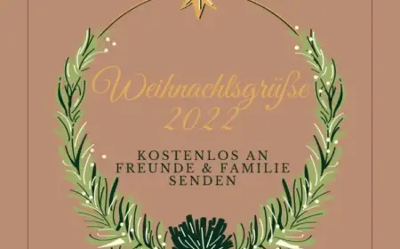 Weihnachtsgrüße 2022 kostenlos über Whatsapp oder andere Messenger senden