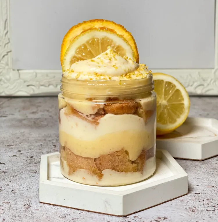 Winter Dessert im Glas Orangen Tiramisu schnell
