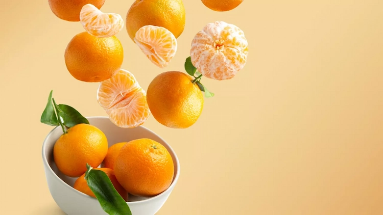 clementinen oder zitrusartige früchte wie mandarinen sind gut zum abnehmen und stärken das immunsystem