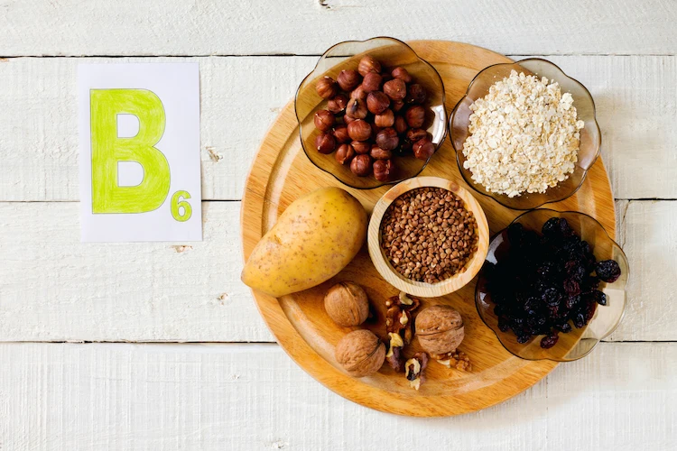 den körper durch tägliche ernährung aus naturprodukten mit vitamin b6 versorgen