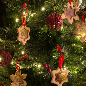 essbare weihnachtsdekorationen am weihnachtsbaum