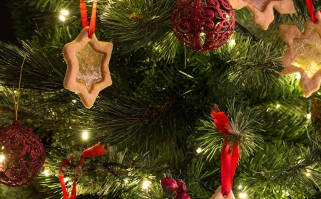 essbare weihnachtsdekorationen am weihnachtsbaum