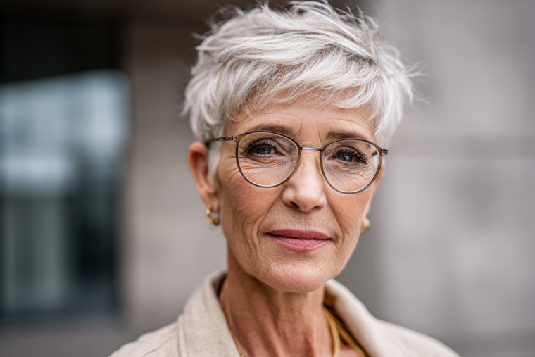 flotte frisuren für frauen ab 70