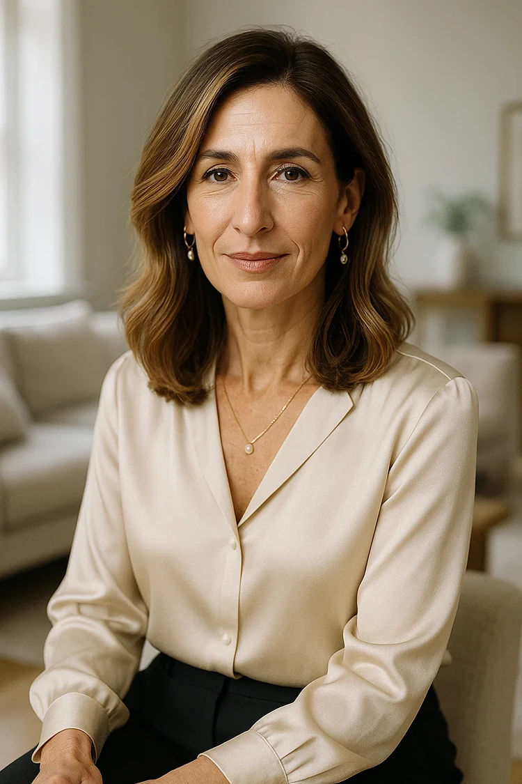 frisuren für schmale gesichter ältere frauen wellige mittellange haare