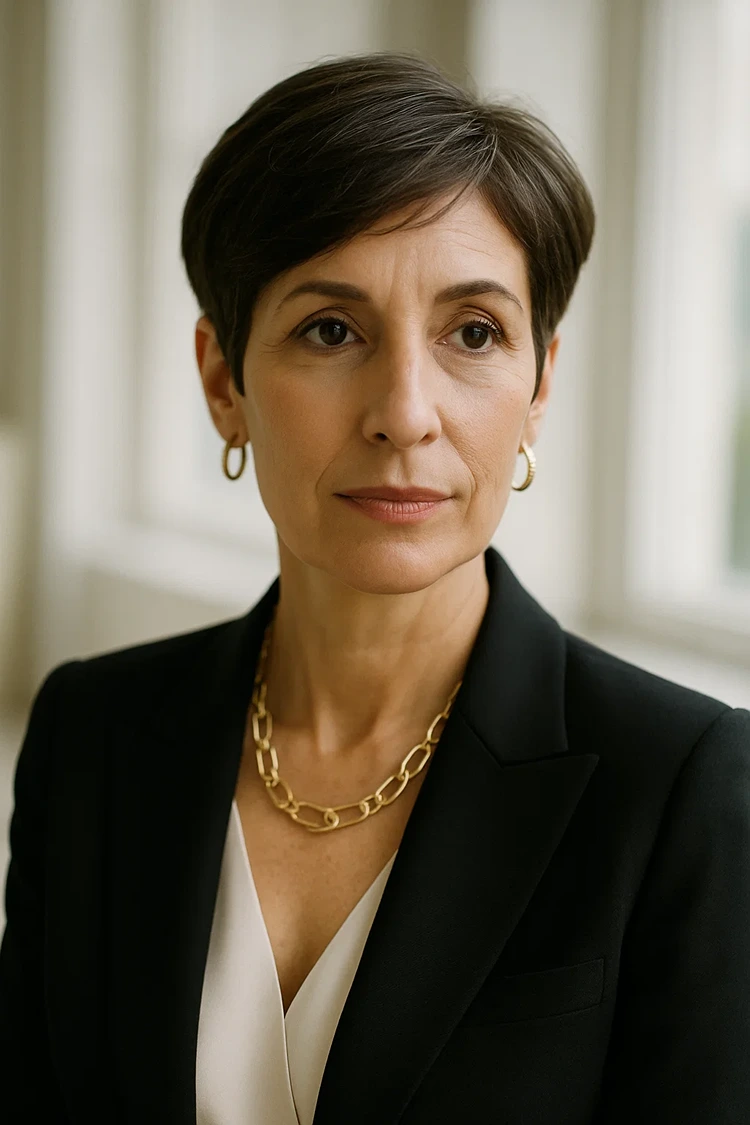 frisuren für schmales gesicht ab 50 kurzhaarschnitt