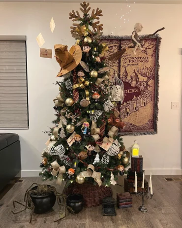 harry potter weihnachtsbaum