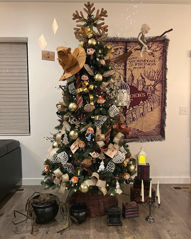 harry potter weihnachtsbaum