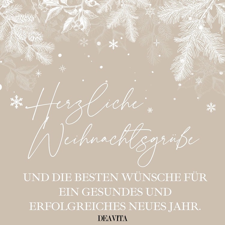 Wünsche für ein gesundes, erfolgreiches Jahr