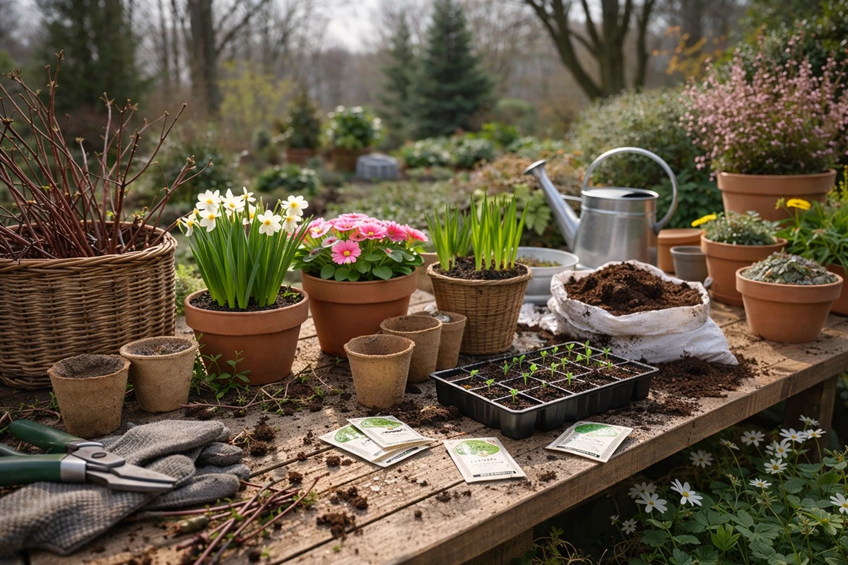 3 Aufgaben, die in Ihrem Garten im Februar fällig sein