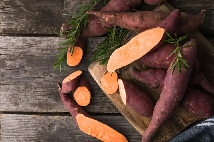 Aussaat im Januar - Süßkartoffeln und Saatkartoffeln für Frühkartoffeln