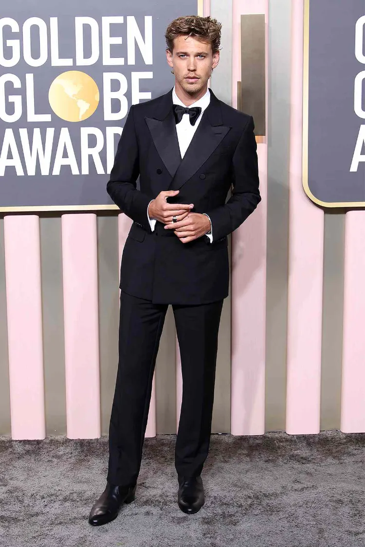 Austin Butler Golden Globes 2023 Outfits Modetrends Männer