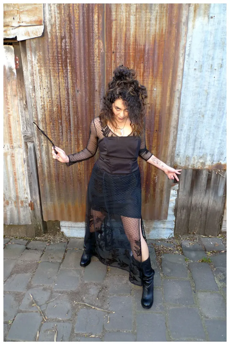 Bellatrix Lestrange Kostüm Ideen Grunge Faschingskostüm Frauen