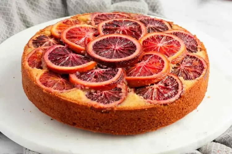 Blutorangen Kuchen Rezept - Saftig, fruchtig und lecker backen