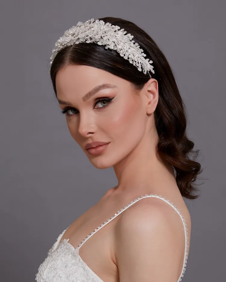 Haarband Hochzeitsfrisuren kurze Haare Braut-Accessoires Trends