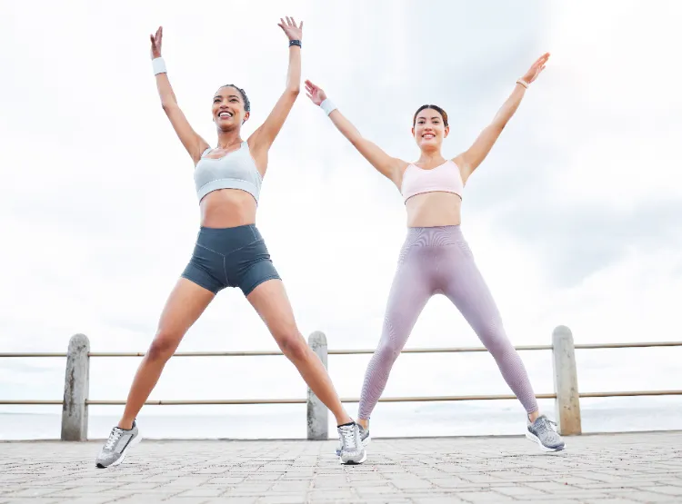 Hampelmänner Kalorienverbrauch 7 Minuten Workout Vorteile