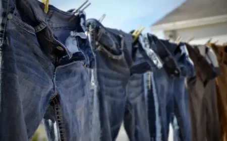 Jeans in den Trockner stecken - ja oder nein