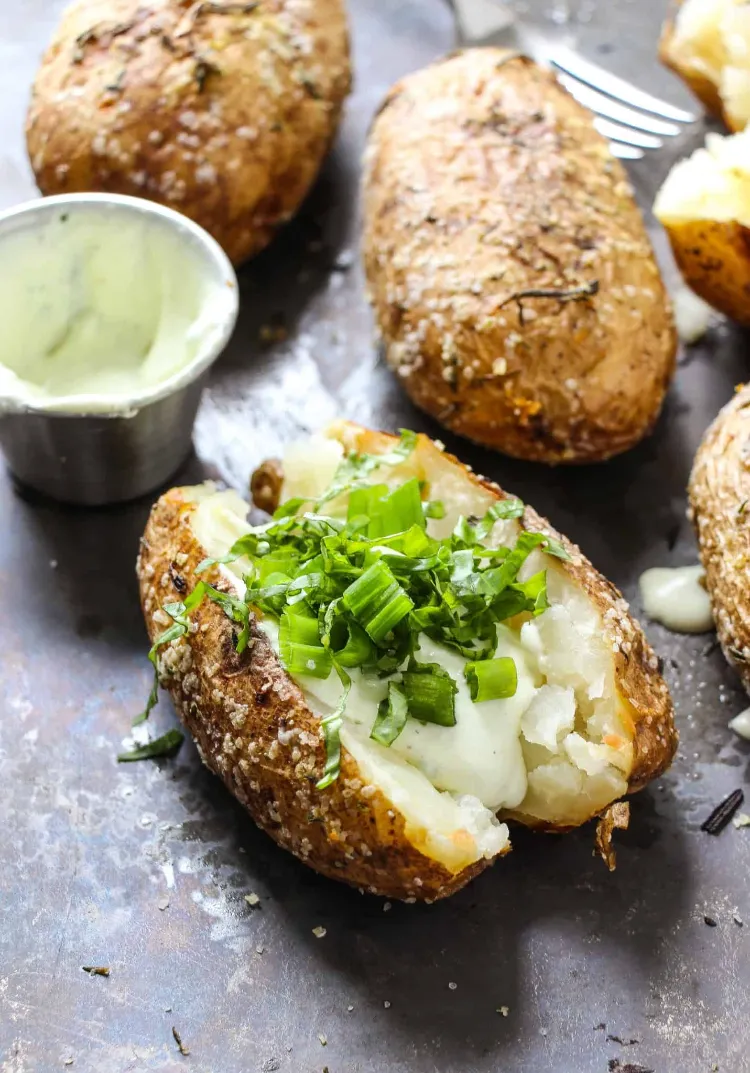Kartoffeln gefüllt vegetarisch Kartoffeln-Rezepte Beilagen