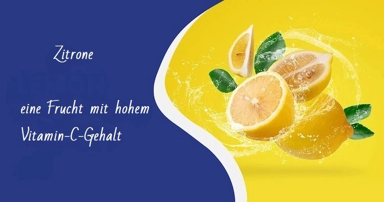Mit Zitronenwasser können Sie mehr als ein Sechstel Ihres täglichen Bedarfs an Vitamin C erhalten